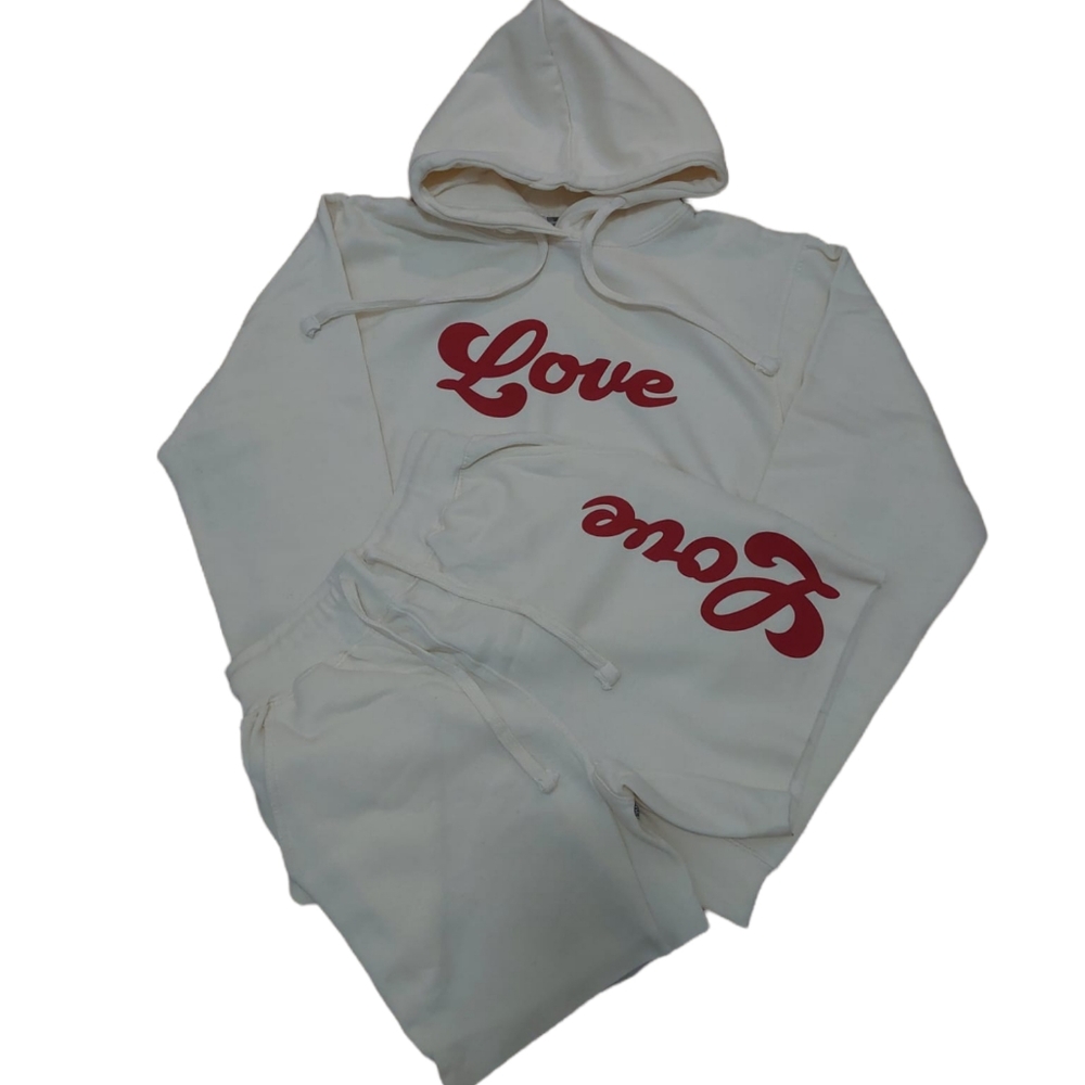 Love croptop pullover set